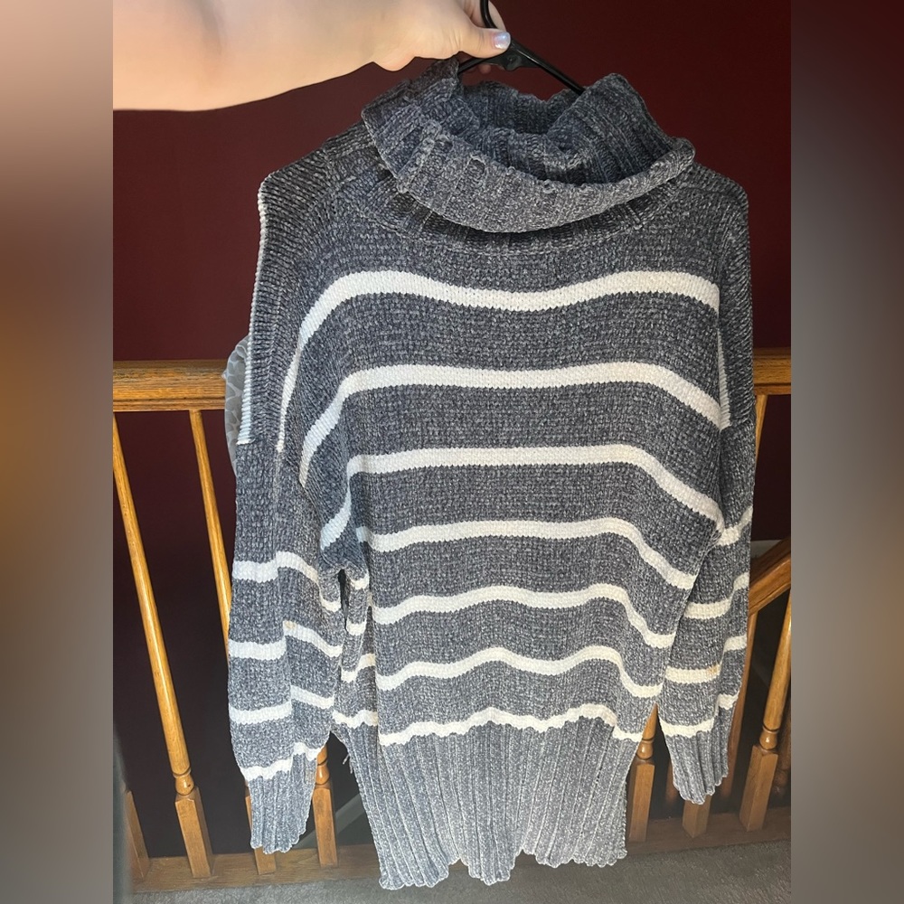 Big comfy soft sweater with turtle neck
